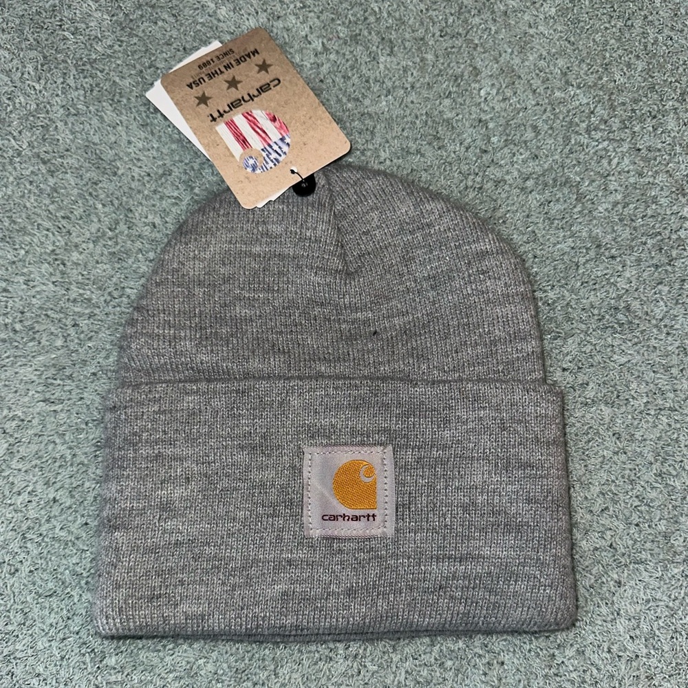 Carhartt Gray Knit Beanie